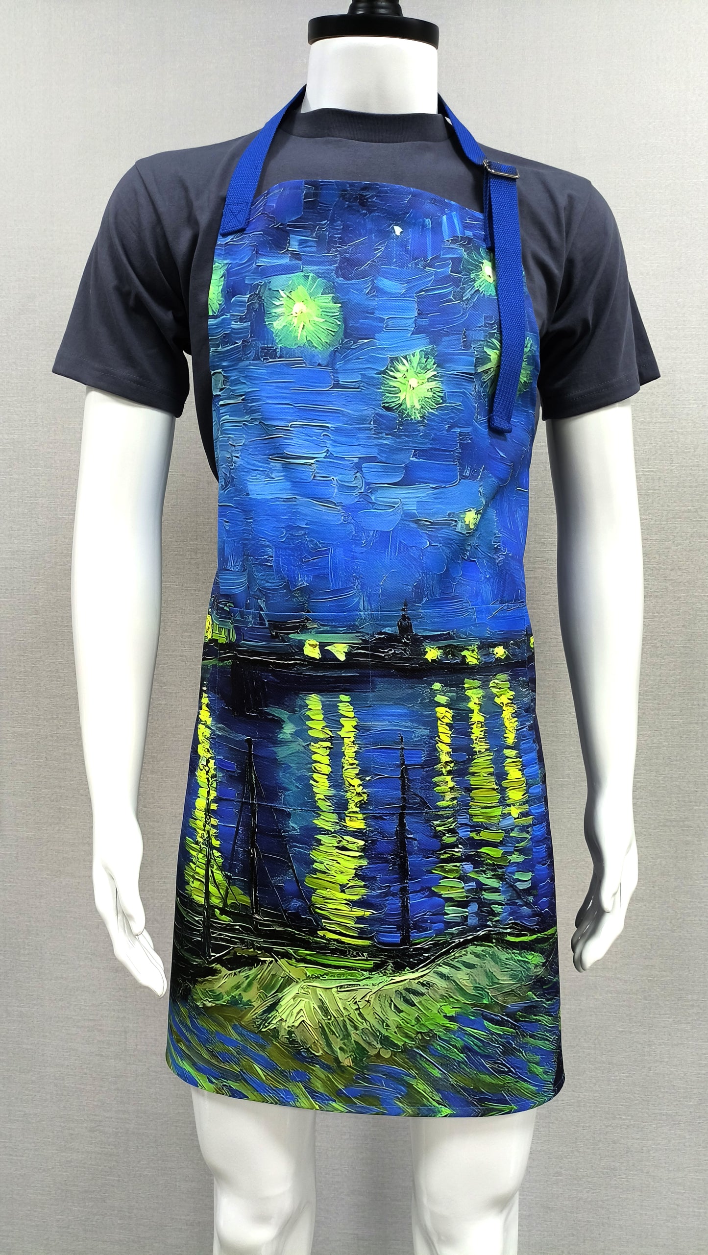 Original Starry Night cultural and creative apron