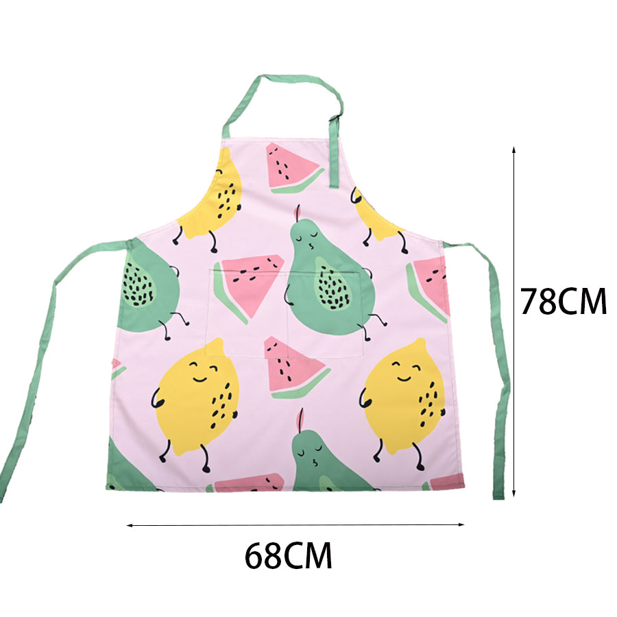 Cartoon fruit waterproof apron