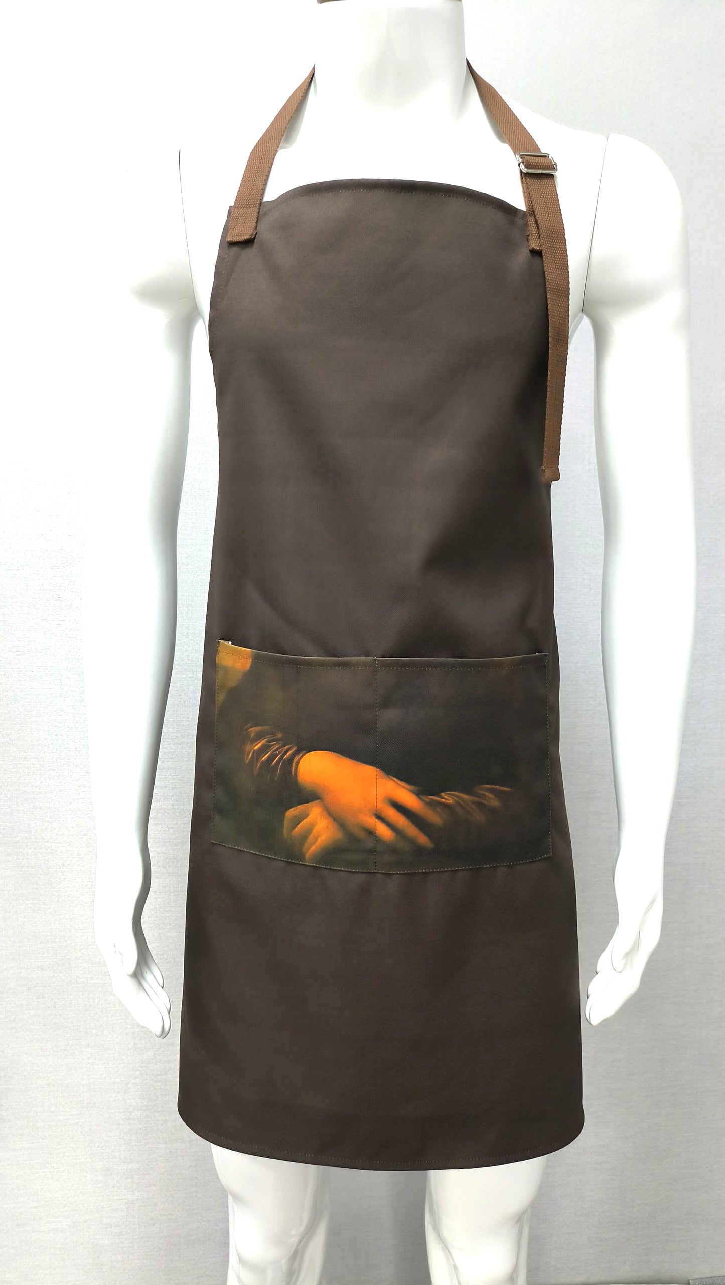 Mona Lisa's Smile Museum cultural and creative apron