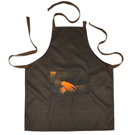 Mona Lisa's Smile Museum cultural and creative apron