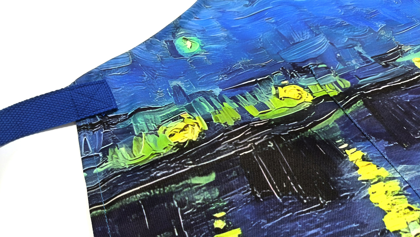 Original Starry Night cultural and creative apron