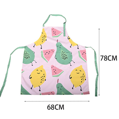Cartoon fruit waterproof apron