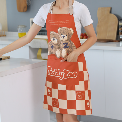 Teddy Bear collaboration series: Two Bears apron