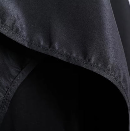 Wholesale Custom Logo Hair Salon Capes With Silicone Neck for Waterproof Hairdressing Cape