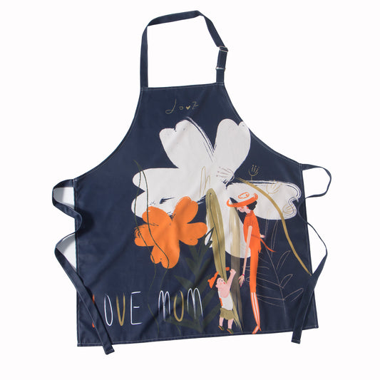 Mother's Day gift apron-flowers