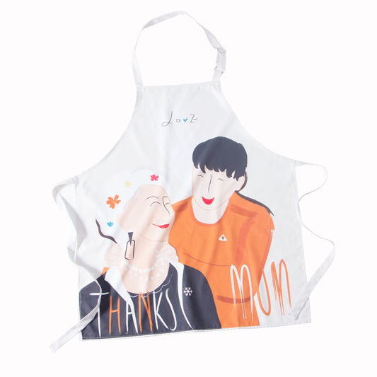 Mother's Day gift apron-Portrait