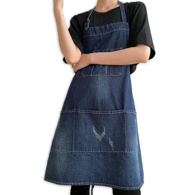 Bib Aprons With Pockets-kitchen textile,apron,oven mitt,pot holder,tea towel,hairdressing cape
