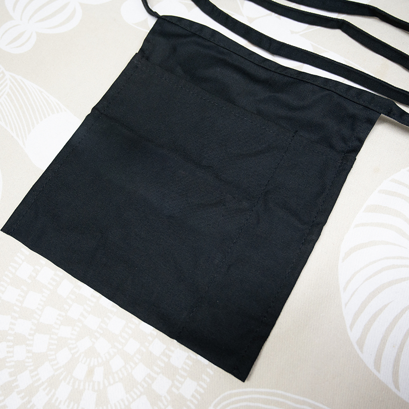 money pouch apron-kitchen textile,apron,oven mitt,pot holder,tea towel,hairdressing cape