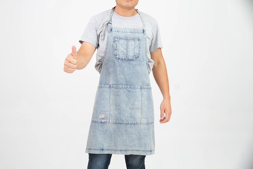Why You Need Apron Denim for Work-kitchen textile,apron,oven mitt,pot holder,tea towel,hairdressing cape