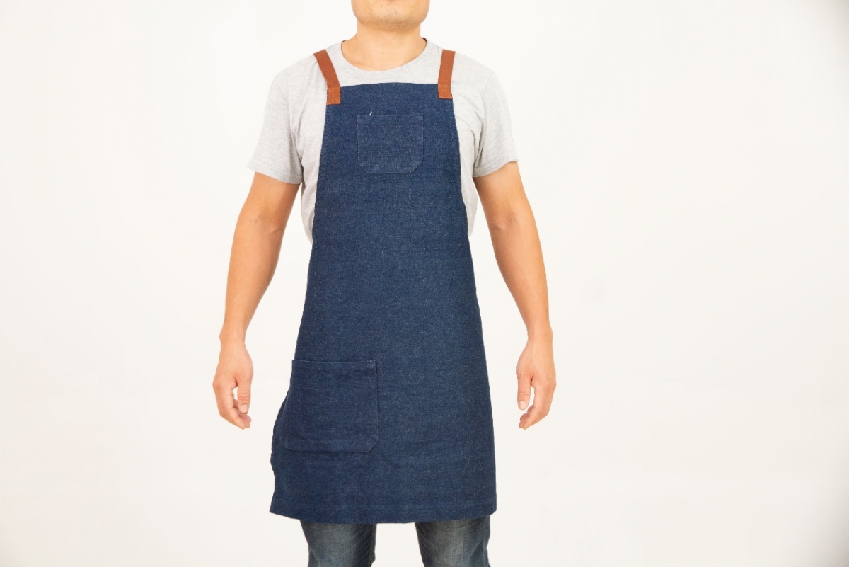 Solid kitchen apron-EAPRON- Apron, Oven mitt, Pot holder, Tea towel, Table cloth