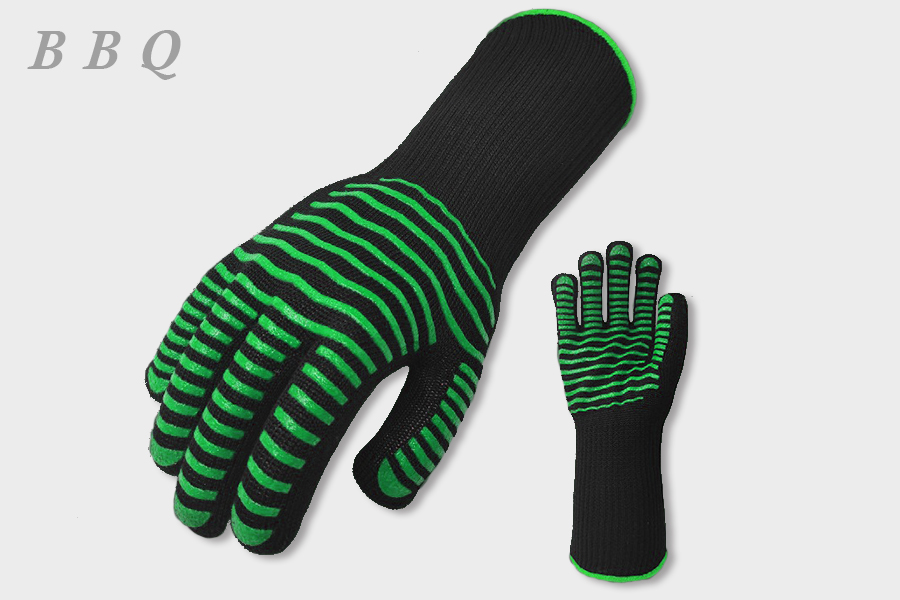 BBQ glove Manufacturer Chinese-EAPRON- Apron, Oven mitt, Pot holder, Tea towel, Table cloth