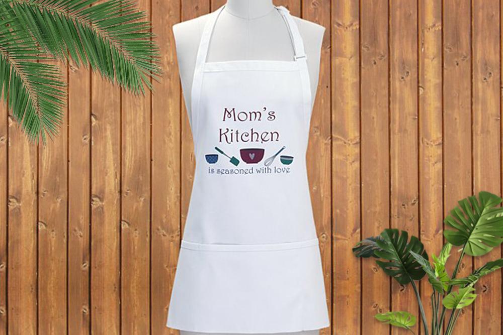 Kitchen Apron-kitchen textile,apron,oven mitt,pot holder,tea towel,hairdressing cape