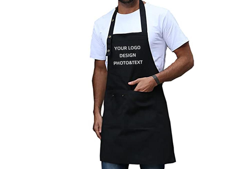 Custom Aprons With Logo-kitchen textile,apron,oven mitt,pot holder,tea towel,hairdressing cape