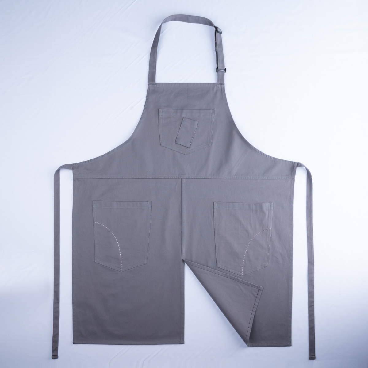 Enzyme wash fabric bib apron QS-SK0270-EAPRON- Apron, Oven mitt, Pot holder, Tea towel, Table cloth