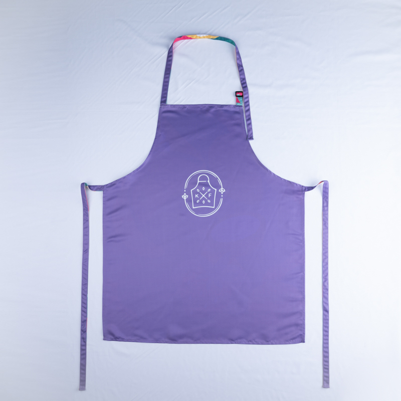 Polyester adjustable double customized printed kitchen apron QS-SPM0163-kitchen textile,apron,oven mitt,pot holder,tea towel,hairdressing cape