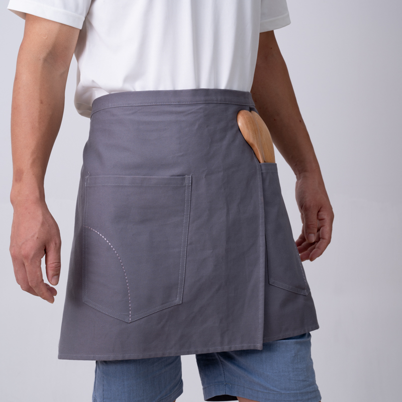 Enzyme wash fabric waist apron BS-SK0069-EAPRON- Apron, Oven mitt, Pot holder, Tea towel, Table cloth